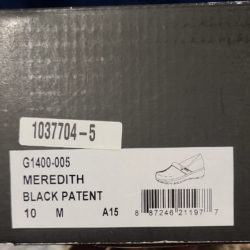 Grey's Anatomy Black Comfort Loafers with Strap - Picture 7 of 8